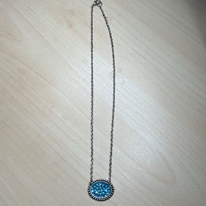 Turquoise rhinestone